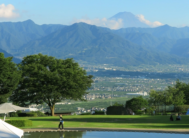 山梨県笛吹川フルーツ公園